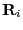 $\vec{R}_i$
